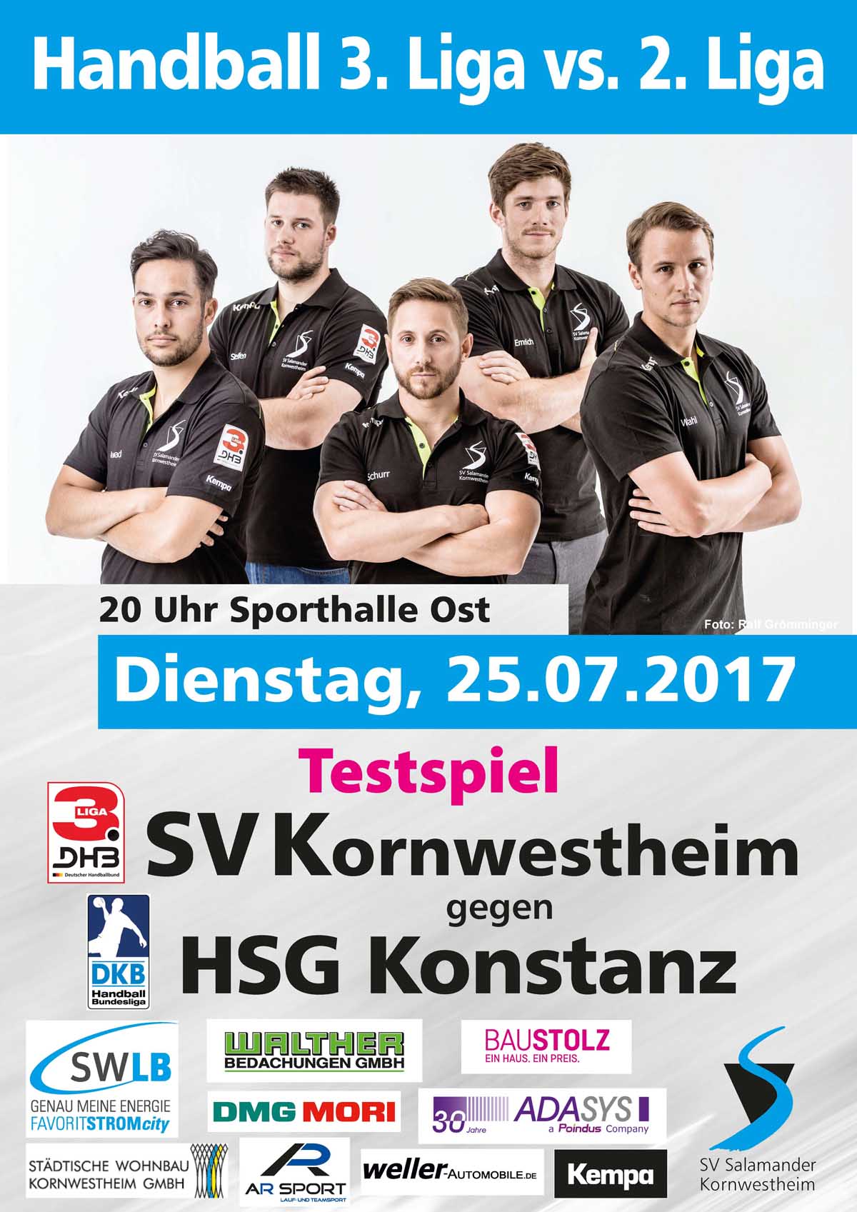 SV Kornwestheim Hanball Testspiel Konstanz