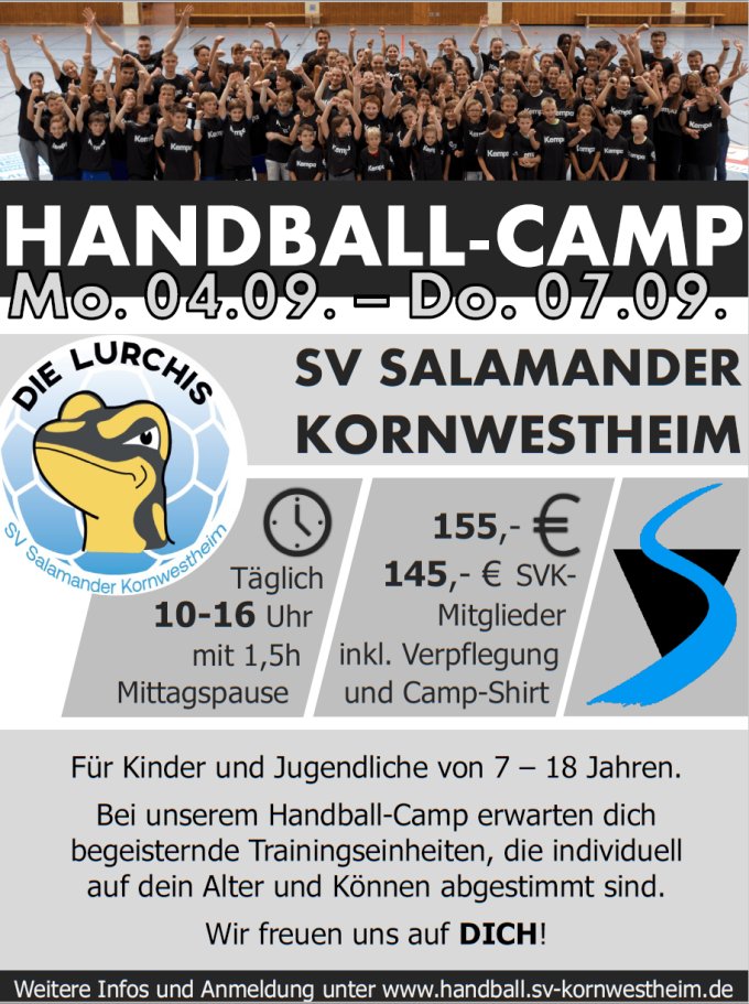 SVK_Handballcamp_2023_Plakat