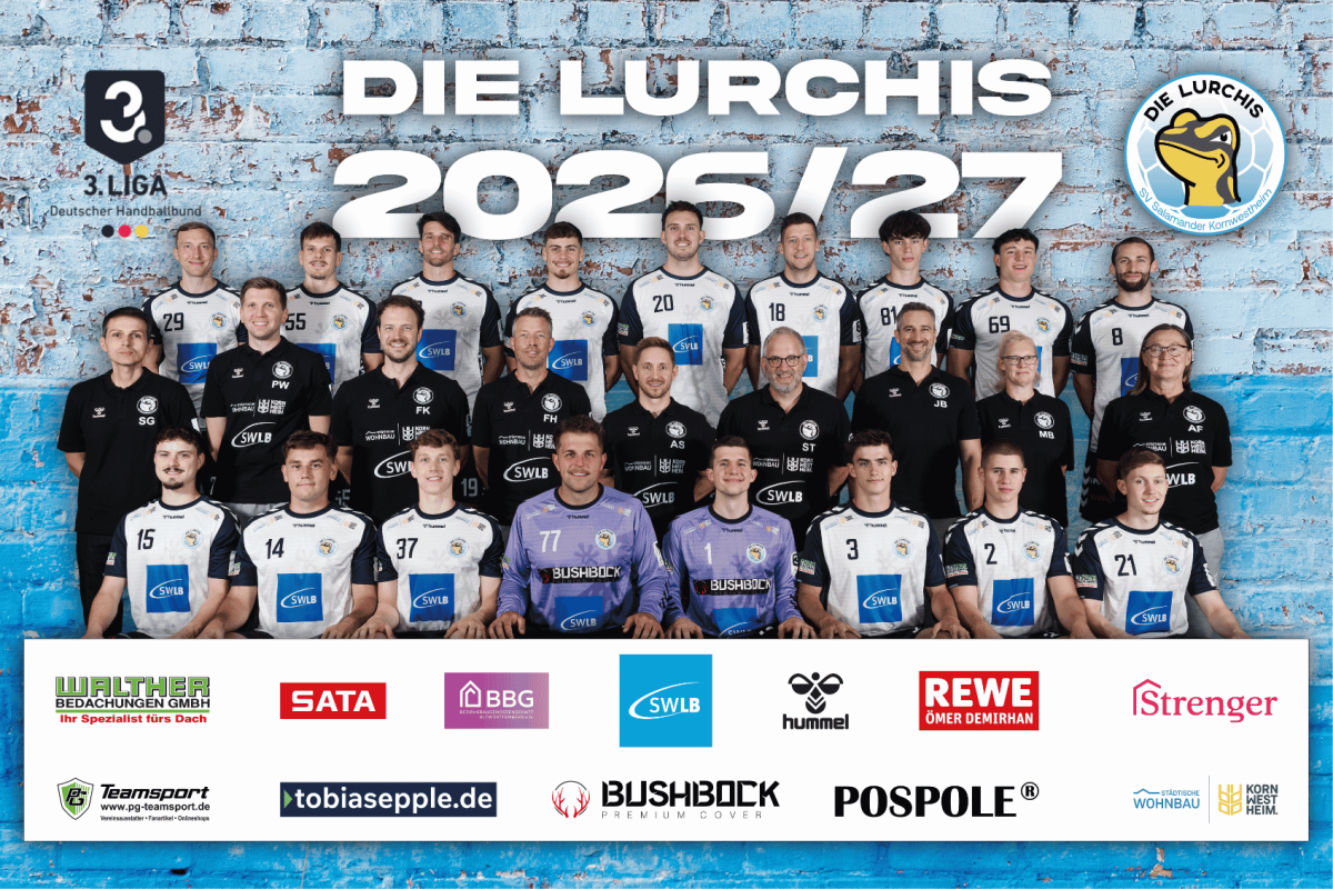 Mannscaftsbil Männer 1 - 3. Liga