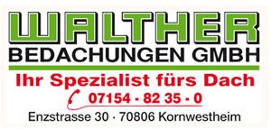 Walther Bedachungen Logo