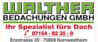 Logo Walther Bedachungen