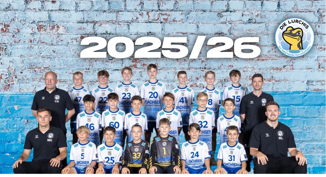 Gruppenbild der männlichen D-Jugend